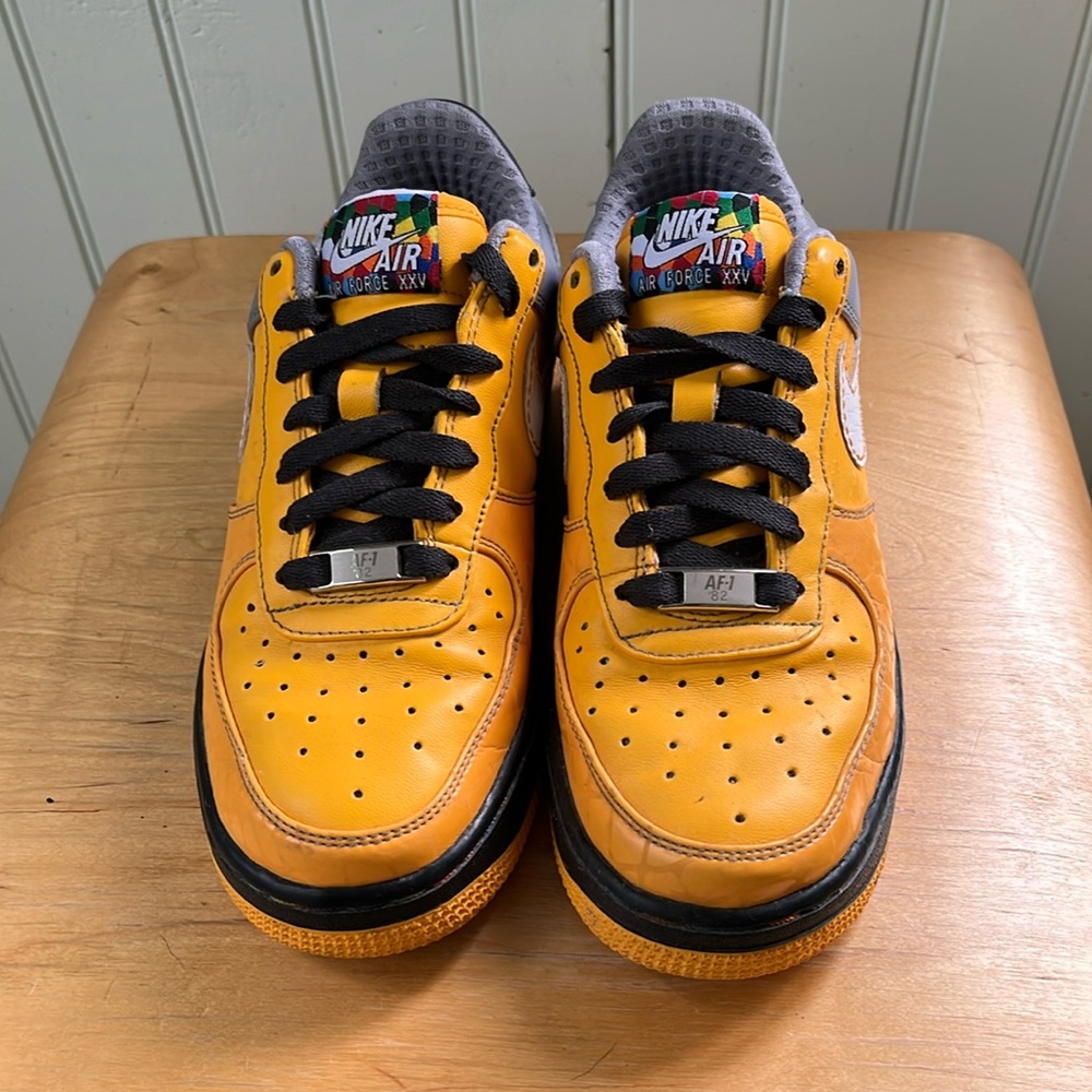 Nike Air Force 1 Choz Bronx, yellow/gray/black, 4Y